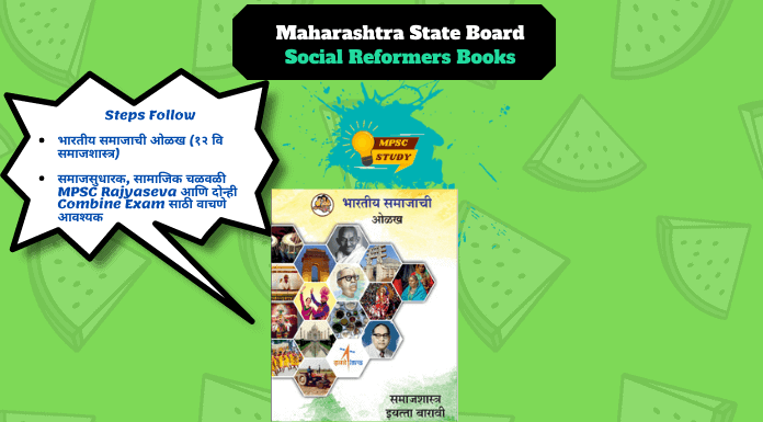 Maharashtra State Board Social Reformers Books